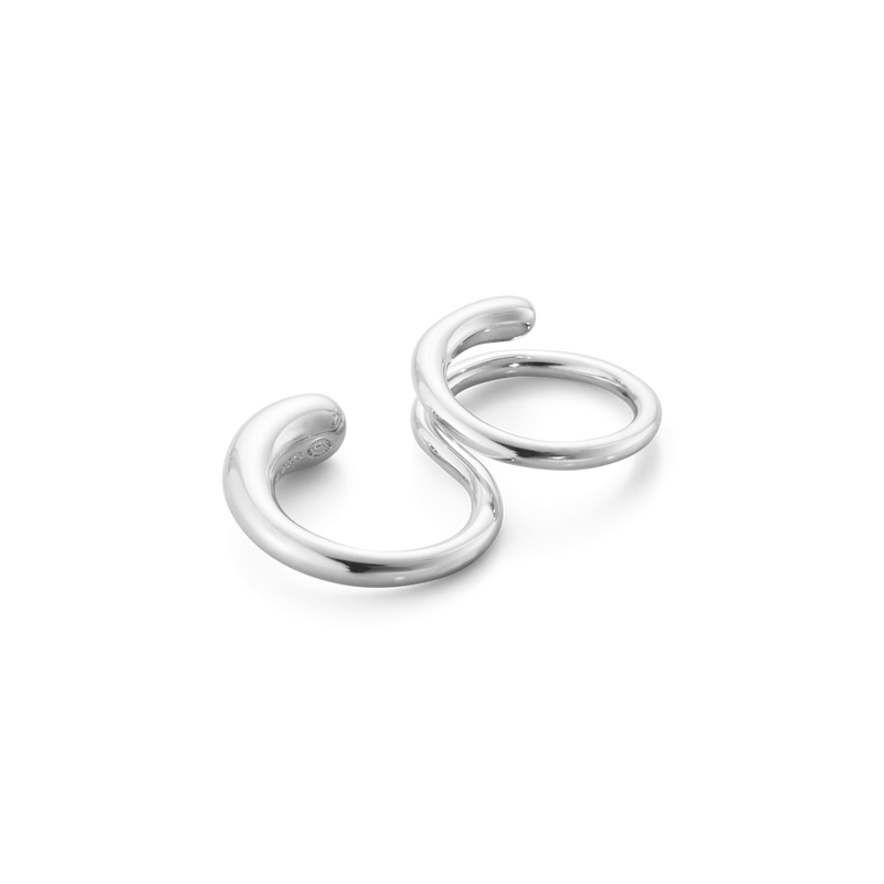 Mercy dobbeltring - sølv fra Georg Jensen