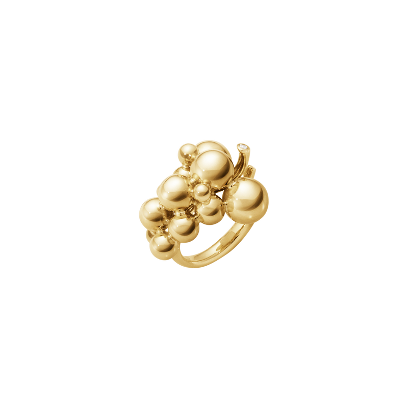 Moonlight Grapes ring - genanvendt guld fra Georg Jensen
