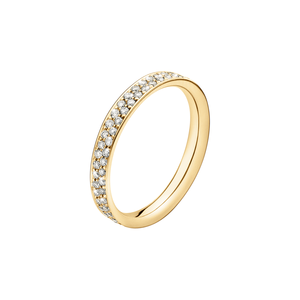 Magic ring med diamanter - guld fra Georg Jensen