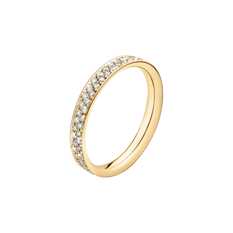 Magic ring med diamanter - guld fra Georg Jensen