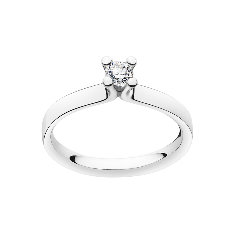 Magic ring med diamant - platin fra Georg Jensen