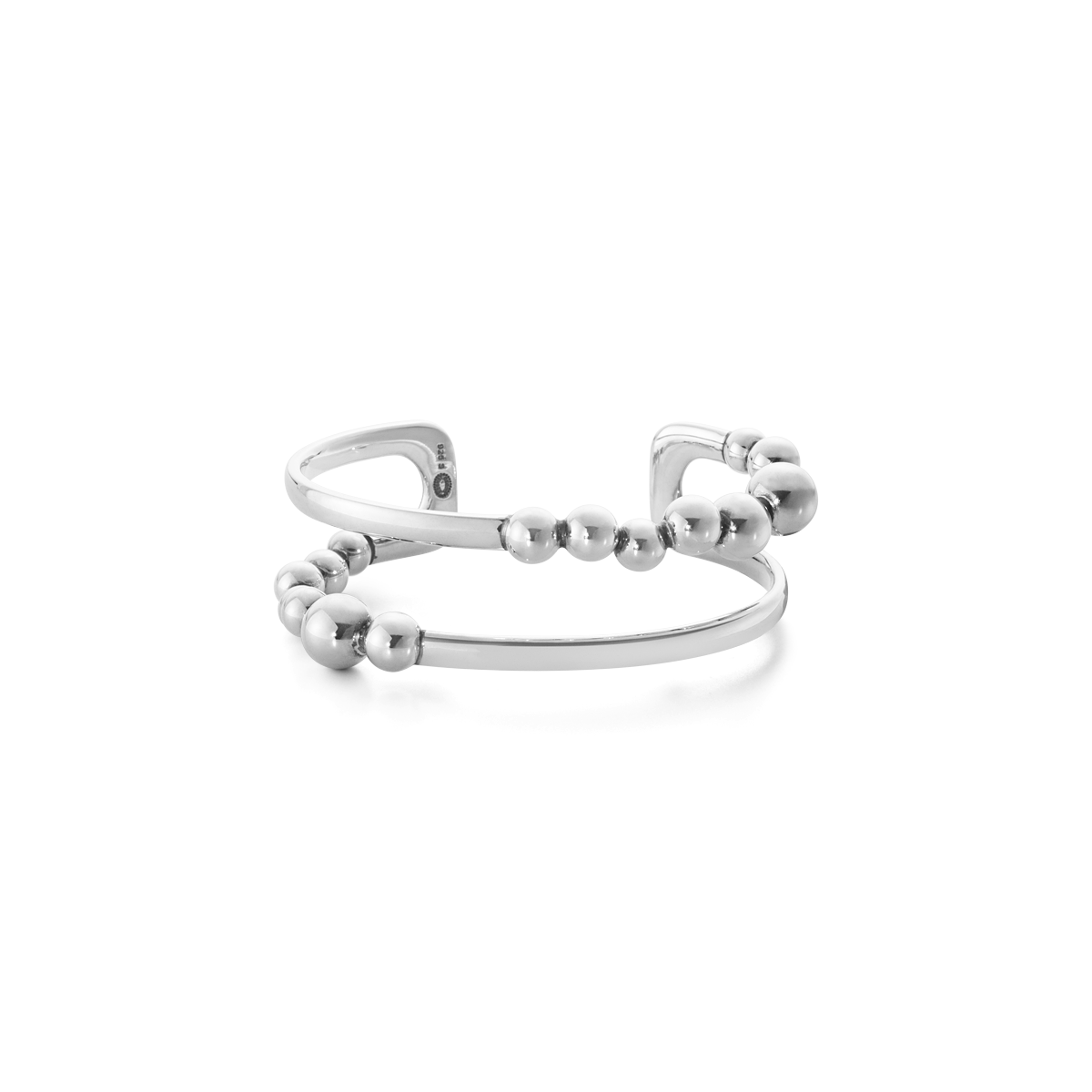 Moonlight Grapes armring - oxideret sølv fra Georg Jensen