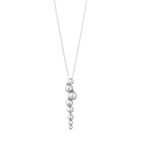 Moonlight Grapes halskæde med vedhæng - oxideret sølv fra Georg Jensen