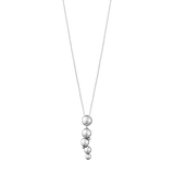 Moonlight Grapes halskæde med vedhæng - oxideret sølv fra Georg Jensen