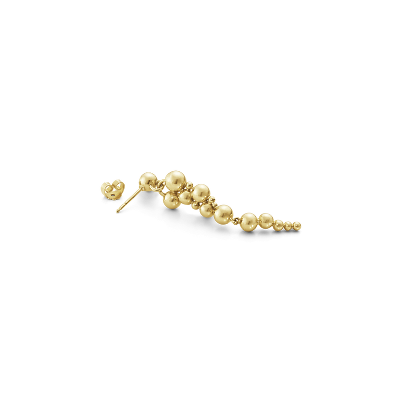 Moonlight Grapes øreringe med diamanter - guld fra Georg Jensen
