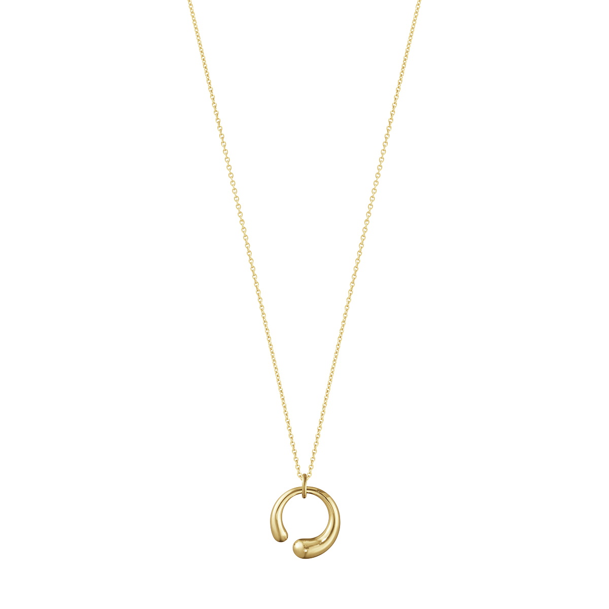 Mercy halskæde med vedhæng - guld fra Georg Jensen