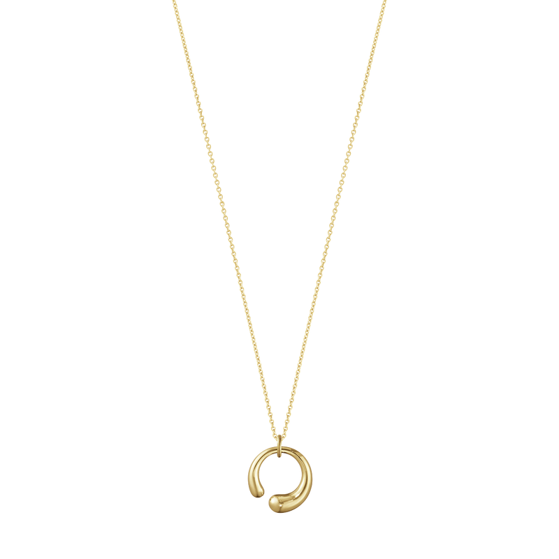 Mercy halskæde med vedhæng - guld fra Georg Jensen
