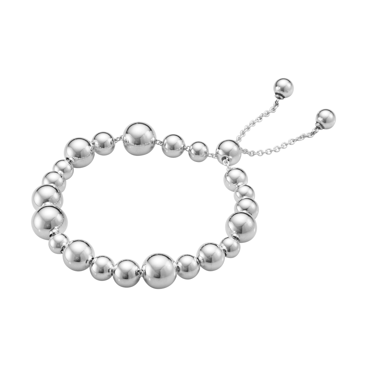 Moonlight Grapes Armbånd - sølv fra Georg Jensen