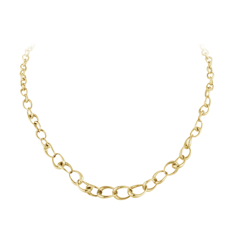 Offspring halskæde - guld fra Georg Jensen