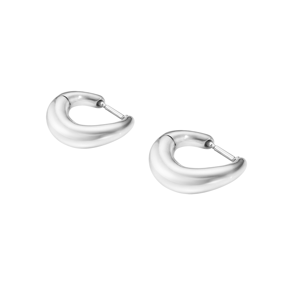Offspring øreringe små - sølv fra Georg Jensen