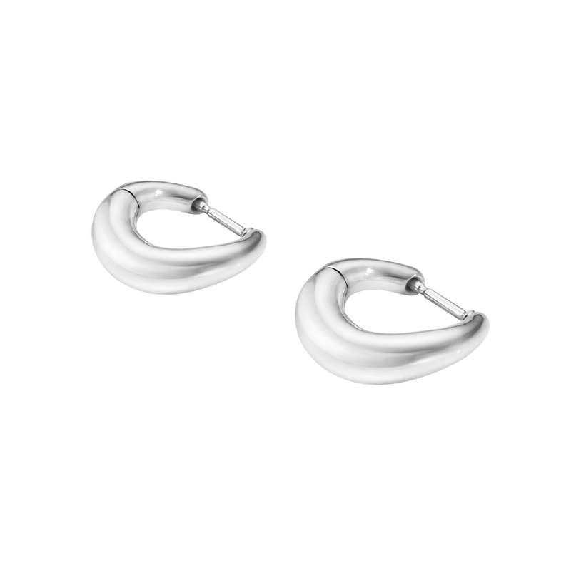 Offspring øreringe små - sølv fra Georg Jensen