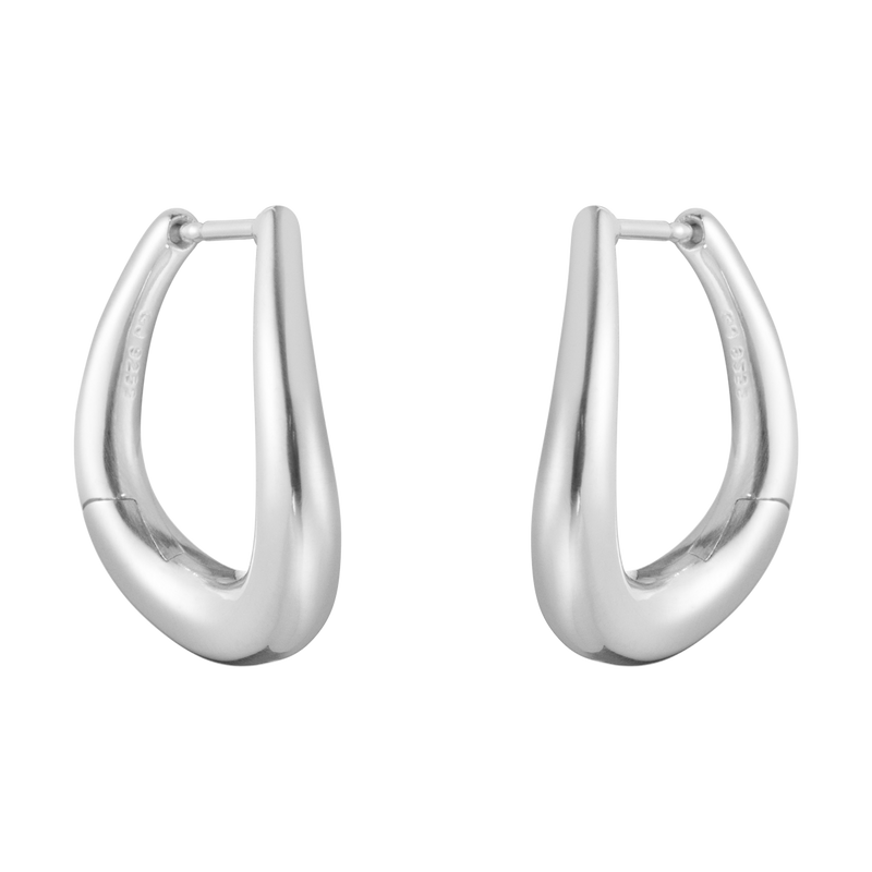 Offspring øreringe - sølv fra Georg Jensen