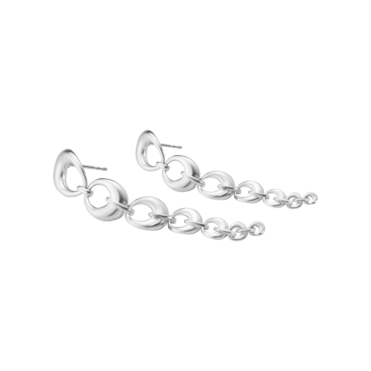 Offspring øreringe - sølv fra Georg Jensen