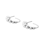 Moonlight Grapes øreringe - oxideret sølv fra Georg Jensen