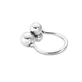 Moonlight Grapes ring lille - oxideret sølv fra Georg Jensen