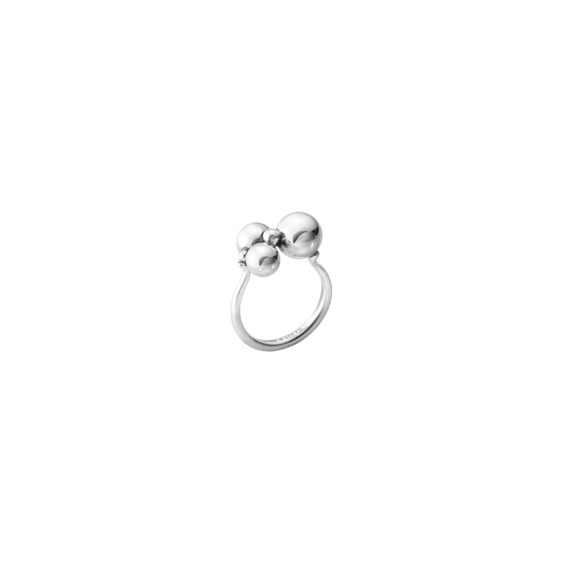 Moonlight Grapes ring lille - oxideret sølv fra Georg Jensen