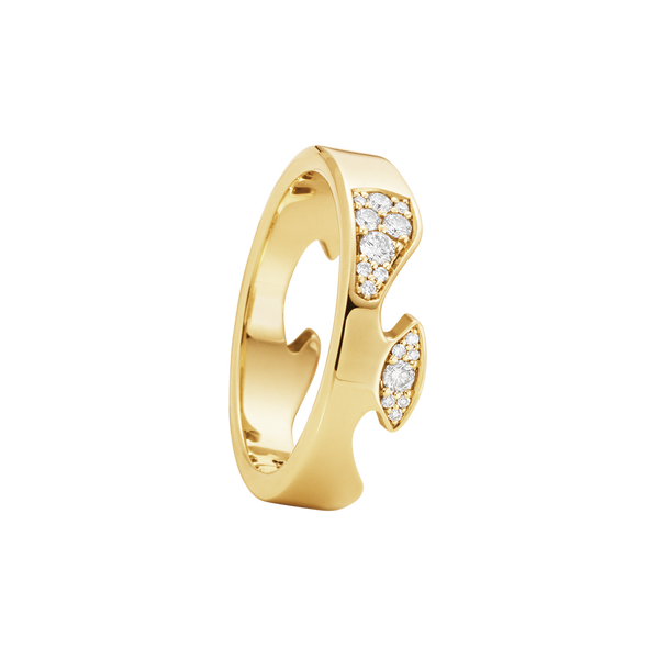 Fusion endering AA med diamanter - guld fra Georg Jensen