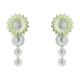Daisy øreringe - sølv fra Georg Jensen