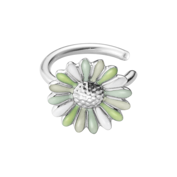 Daisy ørering - sølv fra Georg Jensen