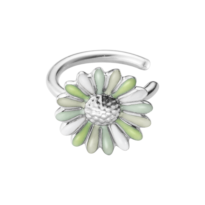 Daisy ørering - sølv fra Georg Jensen