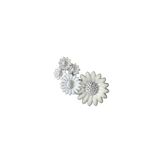 Daisy ørering medium - sølv fra Georg Jensen
