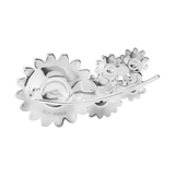 Daisy ørering medium - sølv fra Georg Jensen