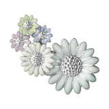 Daisy ørering medium - sølv fra Georg Jensen