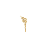 Moonlight Grapes ørering med diamanter - genanvendt guld fra Georg Jensen