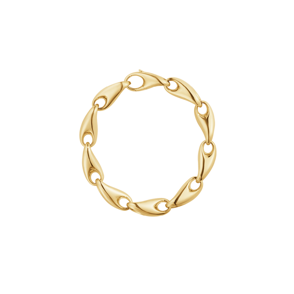 Reflect armbånd stor - guld fra Georg Jensen