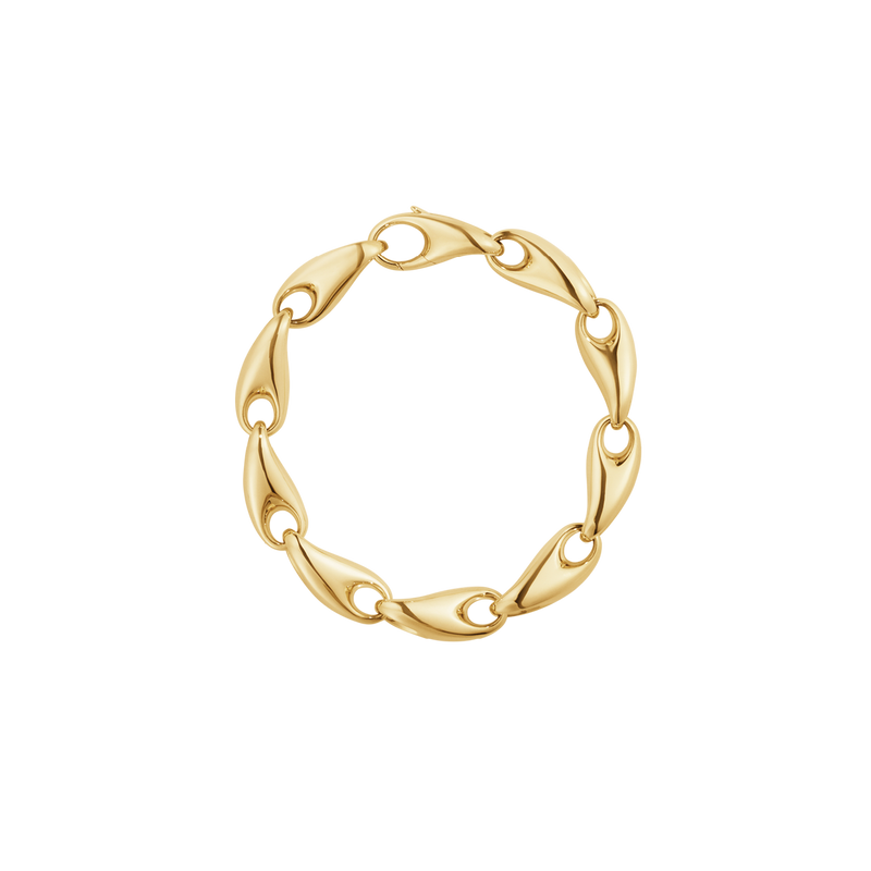 Reflect armbånd stor - guld fra Georg Jensen