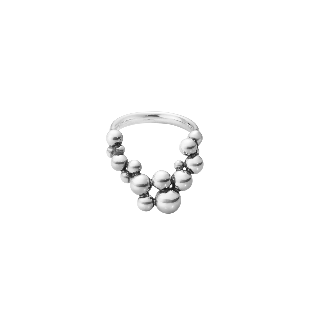 Moonlight Grapes ring - oxideret sølv fra Georg Jensen