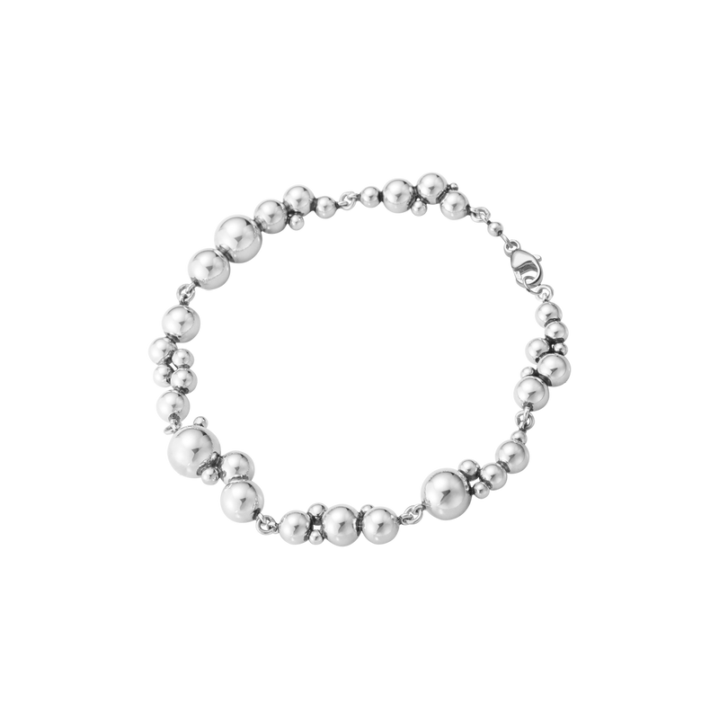 Moonlight Grapes armbånd - oxideret sølv fra Georg Jensen