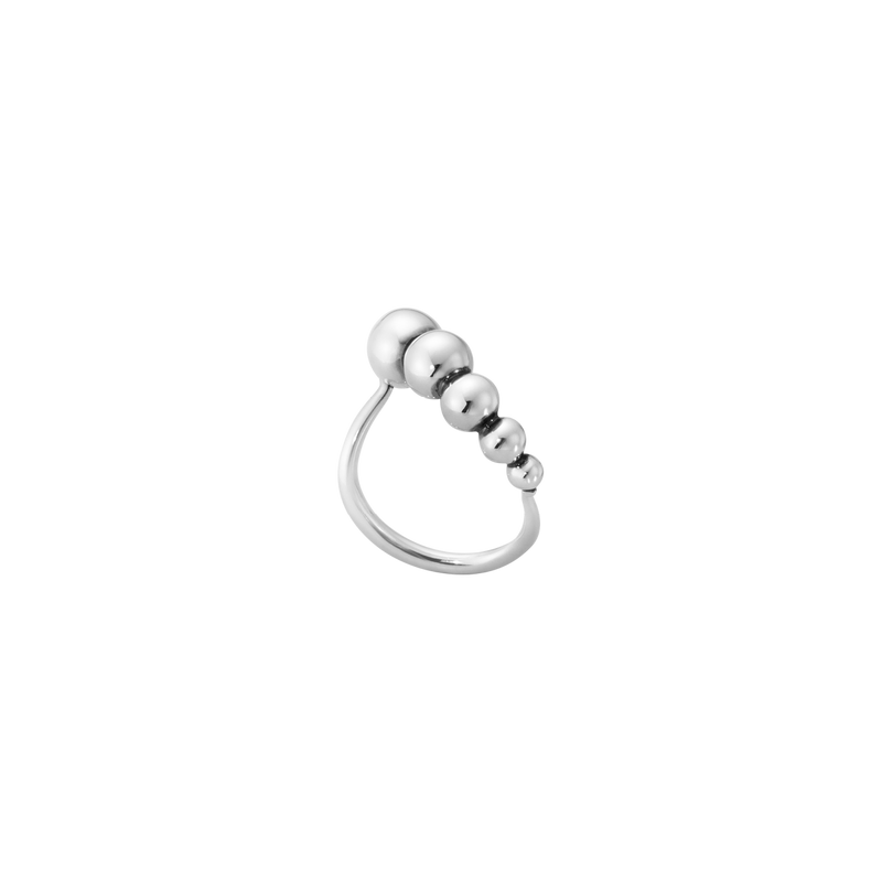 Moonlight Grapes ring - oxideret sølv fra Georg Jensen