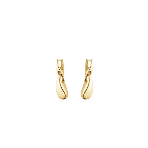 Reflect øreringe - guld fra Georg Jensen