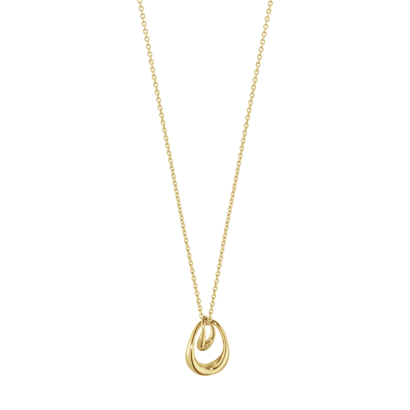 Offspring halskæde med vedhæng - guld fra Georg Jensen