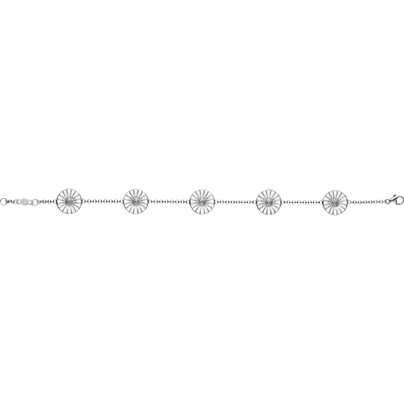 Daisy armbånd - sølv fra Georg Jensen