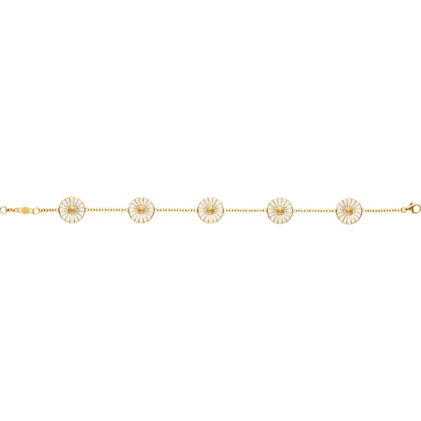 Daisy armbånd - forgyldt fra Georg Jensen