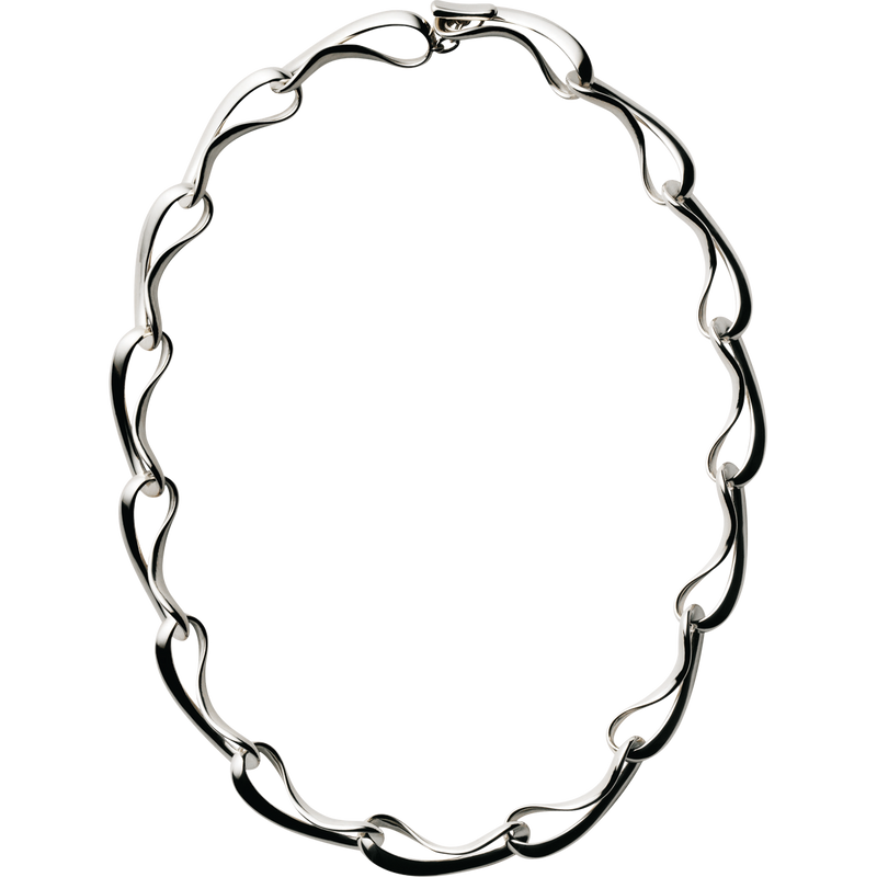 Infinity halskæde - sølv fra Georg Jensen