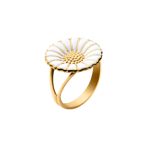 Daisy ring stor - guld fra Georg Jensen