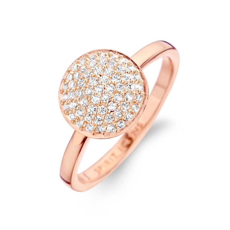 Grace ring medium - sterlingsølv rosa forgyldt fra Spirit Icons