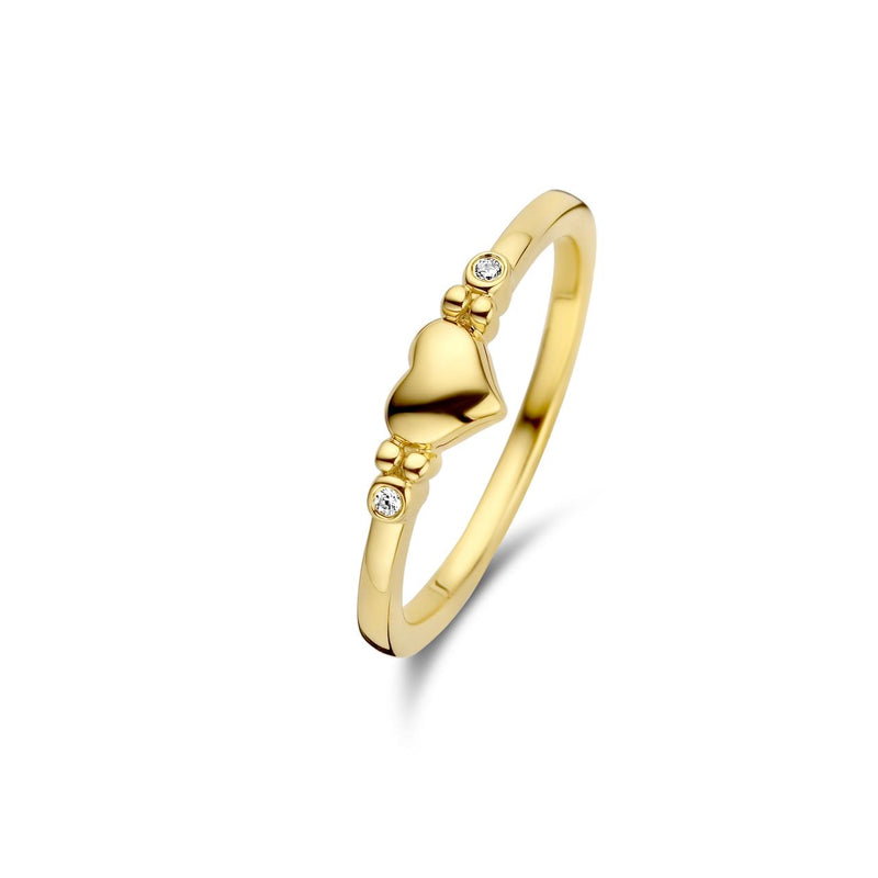 Forever ring - sterlingsølv forgyldt fra Spirit Icons