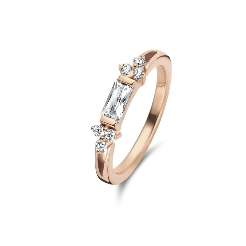 Candy ring - sterlingsølv rosa forgyldt fra Spirit Icons