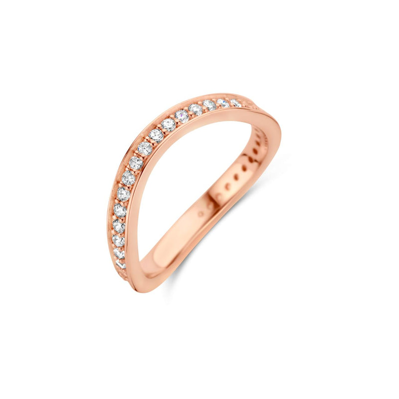 Solaris ring - sterlingsølv rosa forgyldt fra Spirit Icons