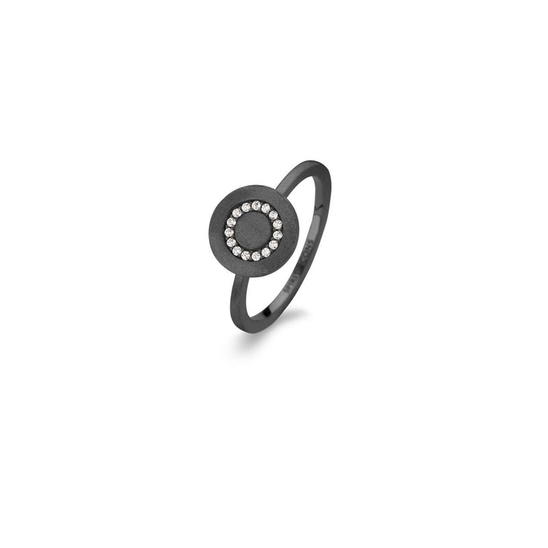 Iris ring - sterlingsølv ruthineret fra Spirit Icons