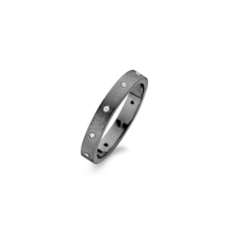 Raw ring - sterlingsølv ruthineret fra Spirit Icons