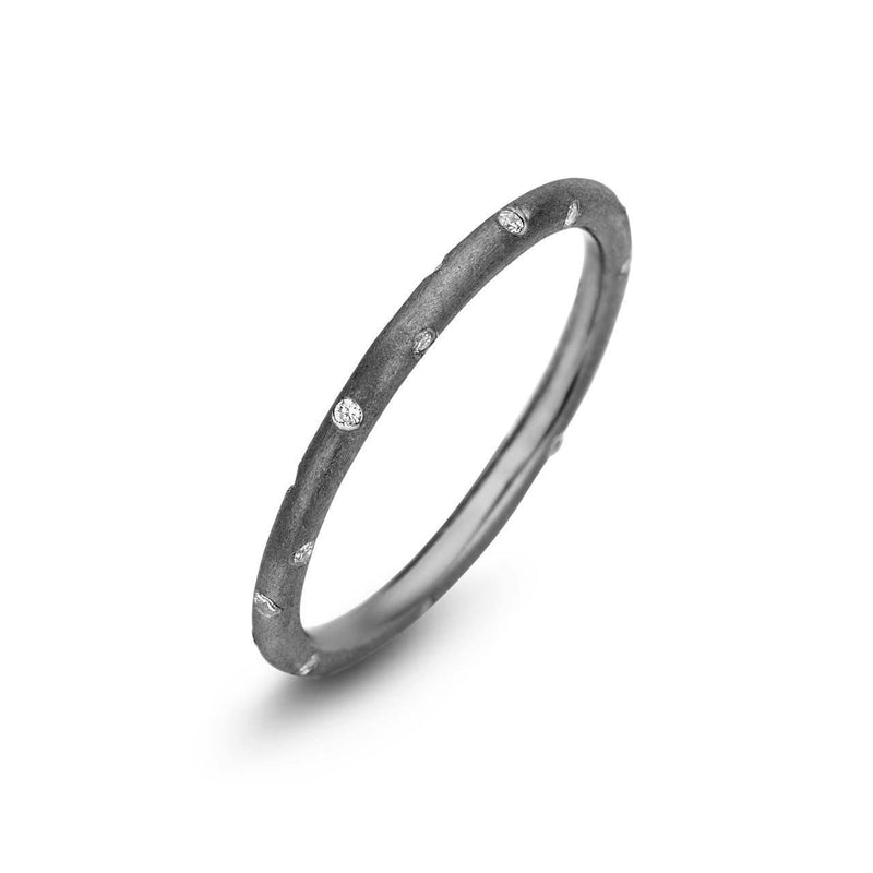 Taste chic ring -sterlingsølv ruthineret fra Spirit Icons