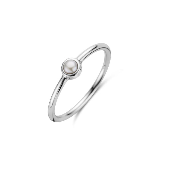 Pearl ring - sterlingsølv fra Spirit Icons