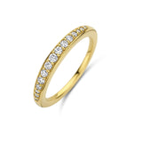 Treasure ring (M) - 14kt. guld med brillantslebne diamanter fra Spirit Icons