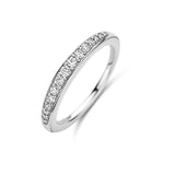 Treasure ring (M) - 14kt. hvidguld med brillantslebne diamanter fra Spirit Icons