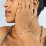 Piccolo Tiger´s Eye armbånd fra Dulong